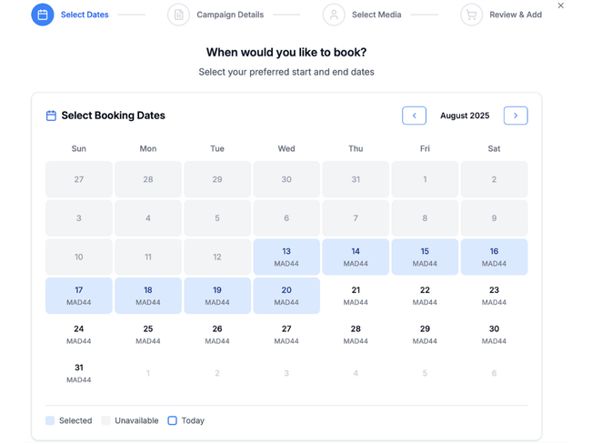 Live Availability & Pricing