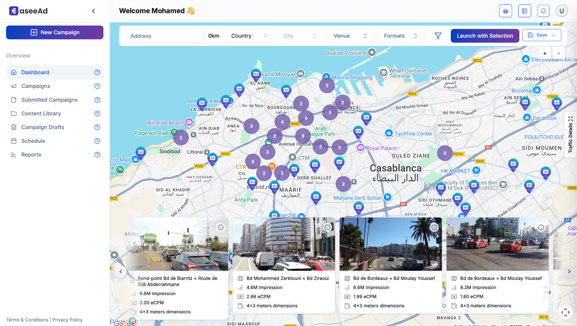 EaseeAd Campaign Dashboard